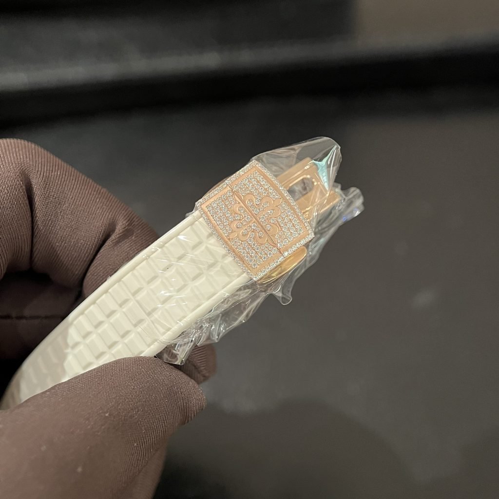 Patek Philippe 5067 Watch Gold Wrapped + Moissanite Diamonds 35.5mm - Image 6