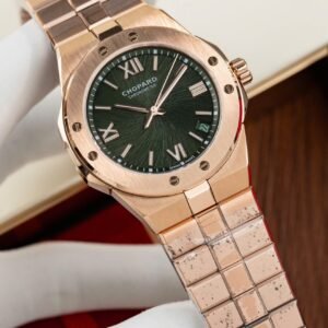Chopard Alpine Eagle Rose Gold Watch Dial Green 41mm
