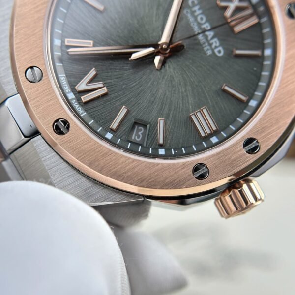 Chopard Alpine Eagle Watch Demi Rose Gold 41mm - Image 7