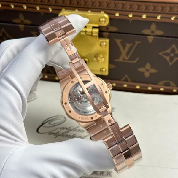 Chopard Alpine Eagle Rose Gold Watch Dial Blue 41mm - Image 11