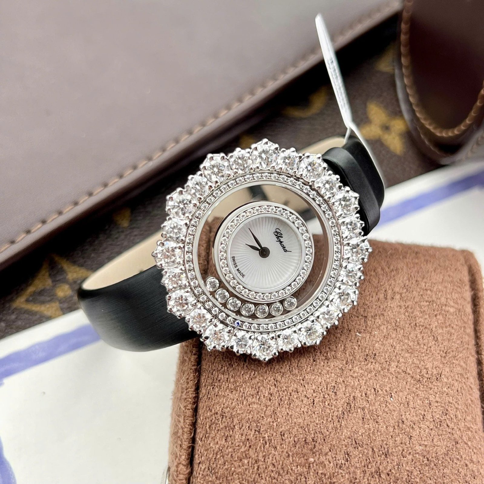 Chopard Happy Watch Diamonds Moissanite 36mm - Image 2