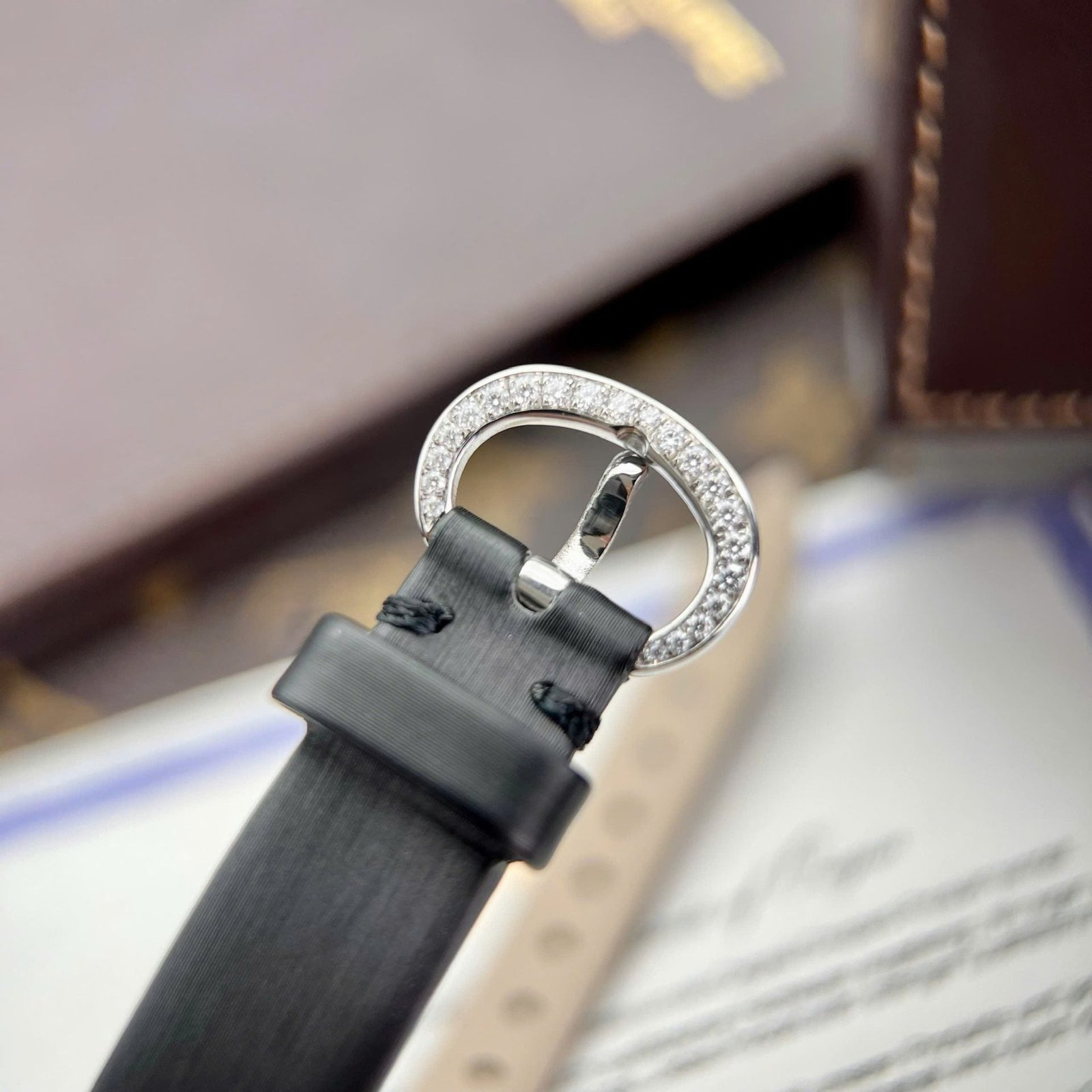 Chopard Happy Watch Diamonds Moissanite 36mm - Image 8