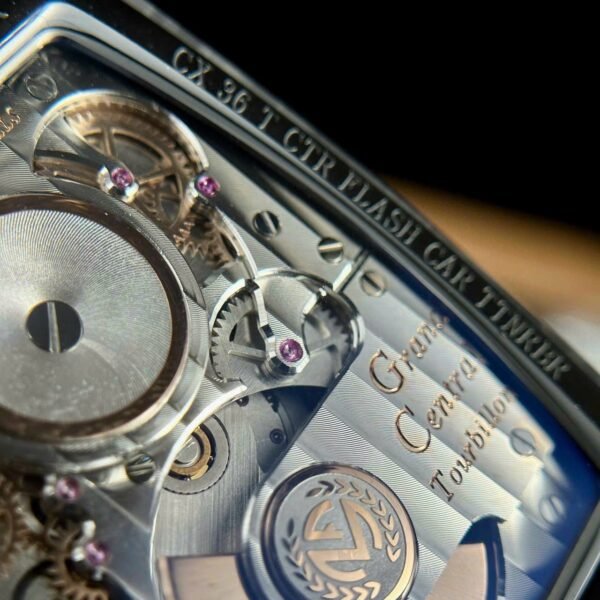 Franck Muller Watch Grand Central Tourbillon Skeleton 45mm - Image 9