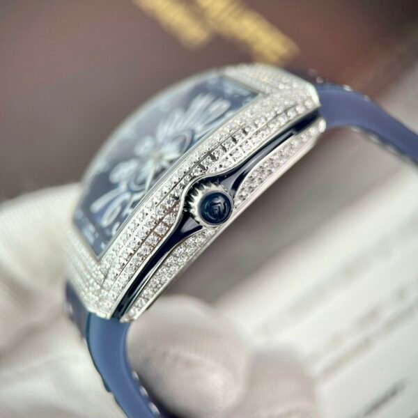 Franck Muller V32 Watch Blue Dial 36mm - Image 5