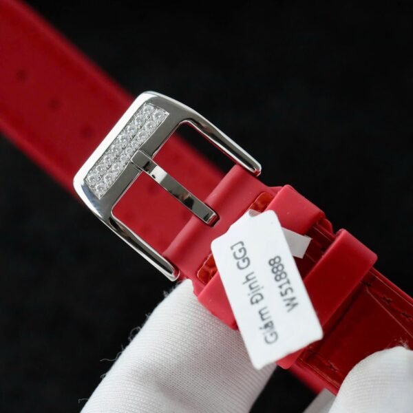 Franck Muller V32 Vanguard Lady Heart Red Watch Diamonds Moissanite 36mm - Image 8