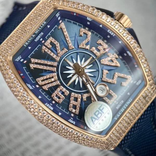 Franck Muller V45 Best Watch Blue Dial 45mm - Image 3