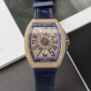 Franck Muller V45 Watch Blue Dial 45mm