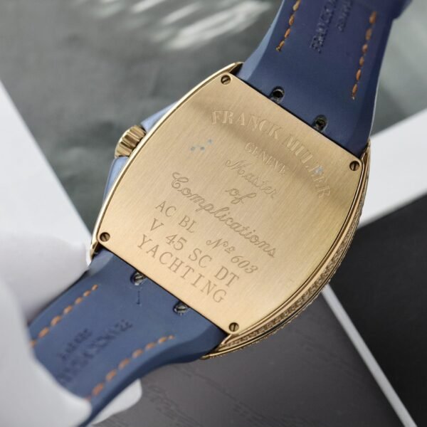 Franck Muller V45 Watch Blue Dial 45mm - Image 8