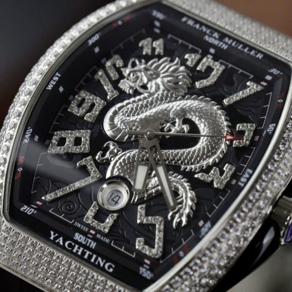 Franck Muller V45 Watch Dragon Dial Black 45mm - Image 4