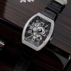 Franck Muller V45 Watch Dragon Dial Black 45mm