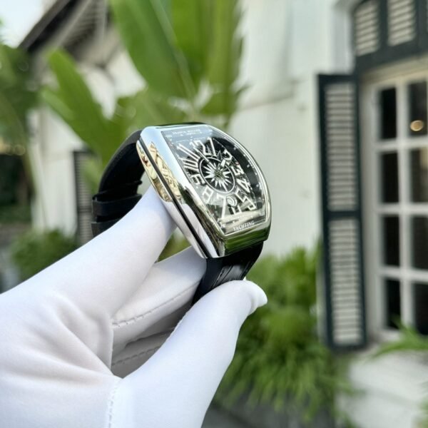 Franck Muller Watch V45 Black Dial 45mm - Image 5