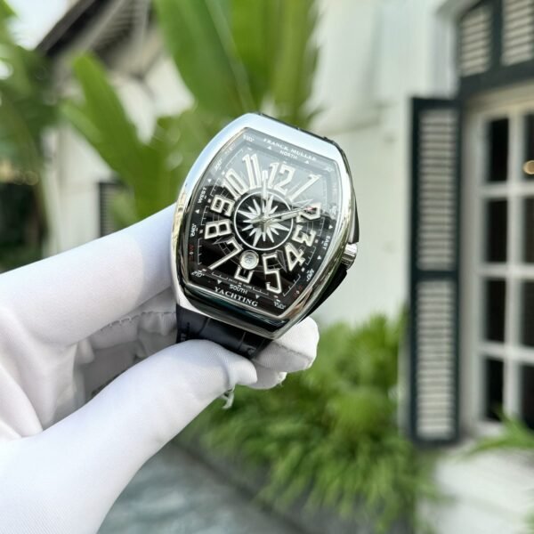 Franck Muller Watch V45 Black Dial 45mm - Image 3