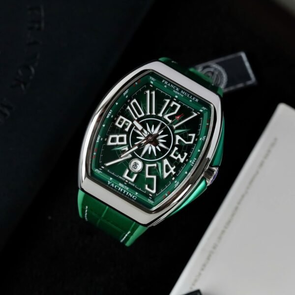 Franck Muller V45 Watch Dial Green 45mm - Image 2