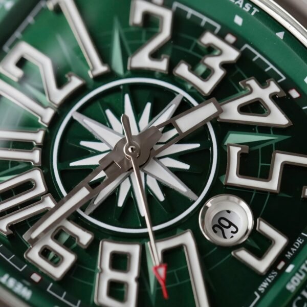 Franck Muller V45 Watch Dial Green 45mm - Image 8