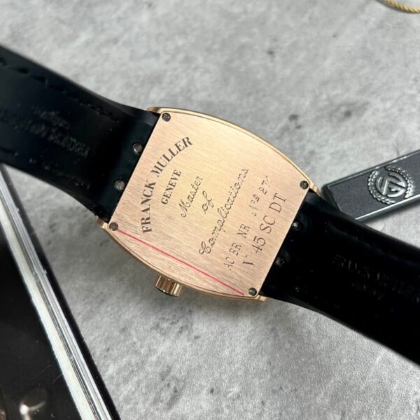 Franck Muller V45 Rose Gold Watch Black Dial 45mm - Image 7