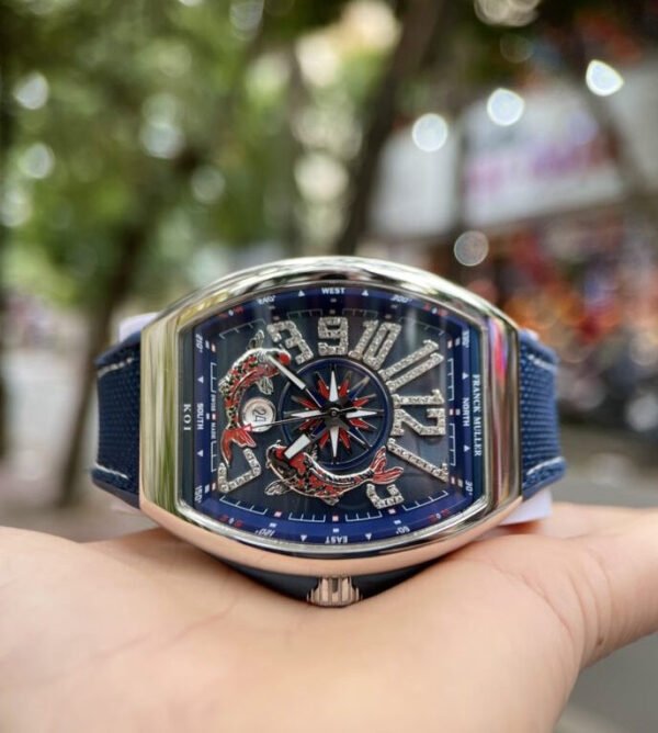Franck Muller Watches Vanguard V45 Blue Dial 45mm - Image 2