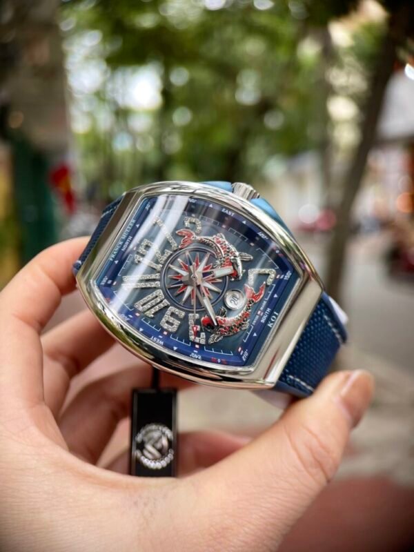 Franck Muller Watches Vanguard V45 Blue Dial 45mm - Image 3