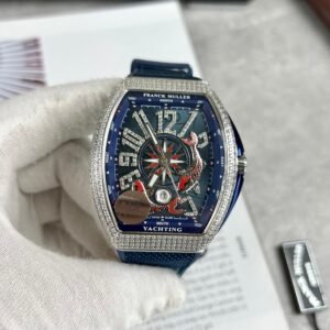 Franck Muller Vanguard V45 Watch Dial Blue 45mm