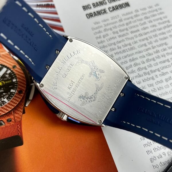 Franck Muller Vanguard V45 Watch Dial Blue 45mm - Image 6