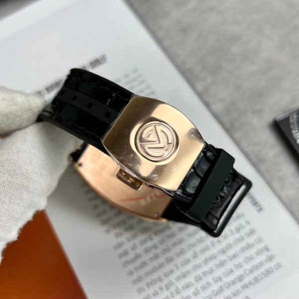 Franck Muller Vanguard V45 Watch With Full Rose Gold Diamonds 45mm - Image 7