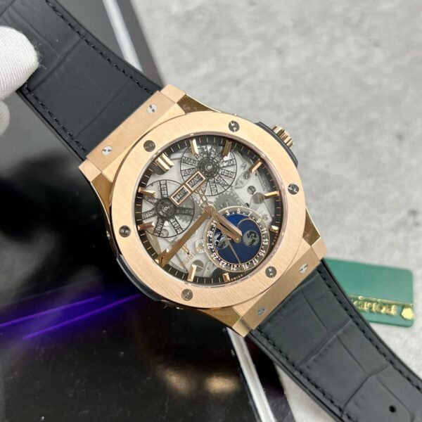 Hublot Aerofusion Moonphase King Gold Watch 42mm