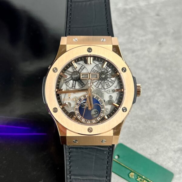 Hublot Aerofusion Moonphase King Gold Watch 42mm - Image 2