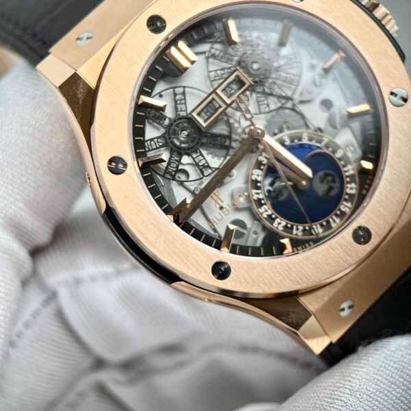 Hublot Aerofusion Moonphase King Gold Watch 42mm - Image 6