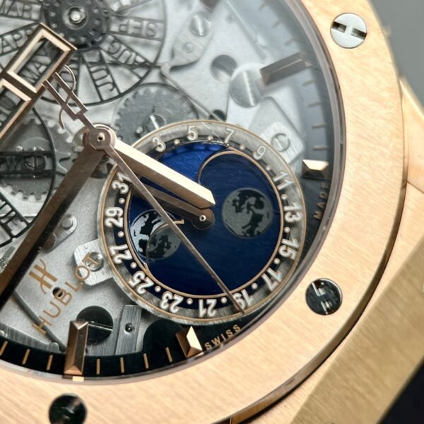 Hublot Aerofusion Moonphase King Gold Watch 42mm - Image 4