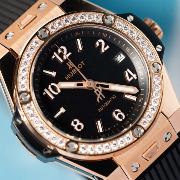 Hublot Watch Big Bang With Diamond Bezel King Gold 39mm - Image 3