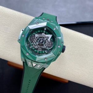 Hublot Big Bang Sang Bleu II  Watch Ceramic Green 44mm