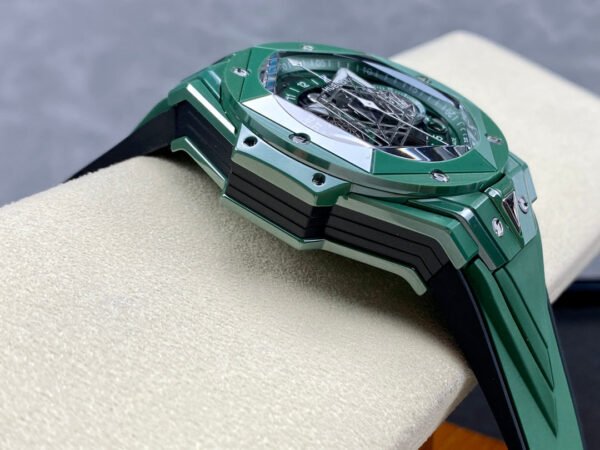 Hublot Big Bang Sang Bleu II  Watch Ceramic Green 44mm - Image 6
