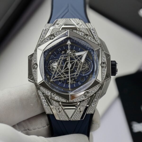 Hublot Big Bang Sang Bleu II Watch Blue 44mm - Image 3