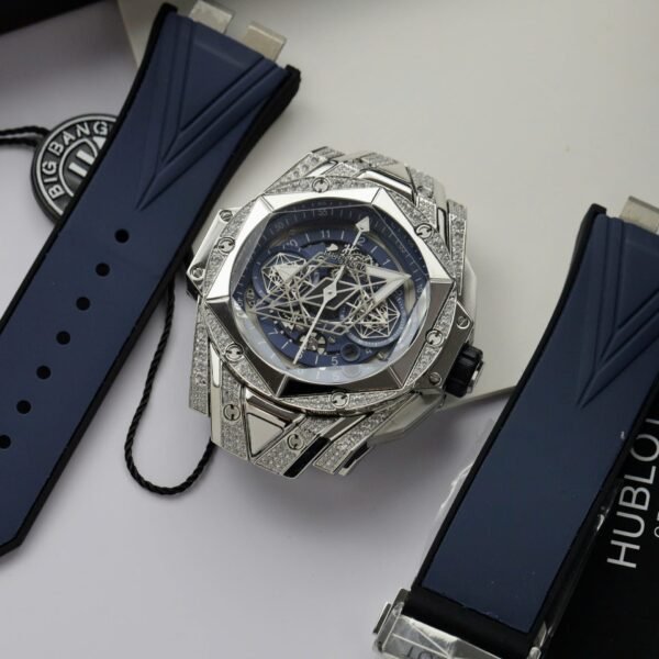 Hublot Big Bang Sang Bleu II Watch Blue 44mm - Image 4