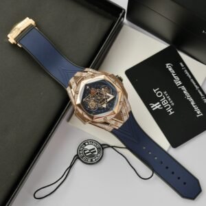 Hublot Big Bang Sang Bleu II King Gold  Watch Blue 44mm