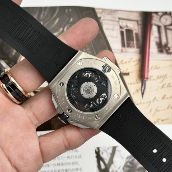 Hublot  Watch Big Bang Sang Bleu II Titanium Black Dial 45mm - Image 8