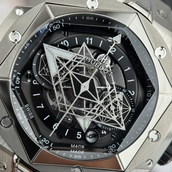 Hublot  Watch Big Bang Sang Bleu II Titanium Black Dial 45mm - Image 5