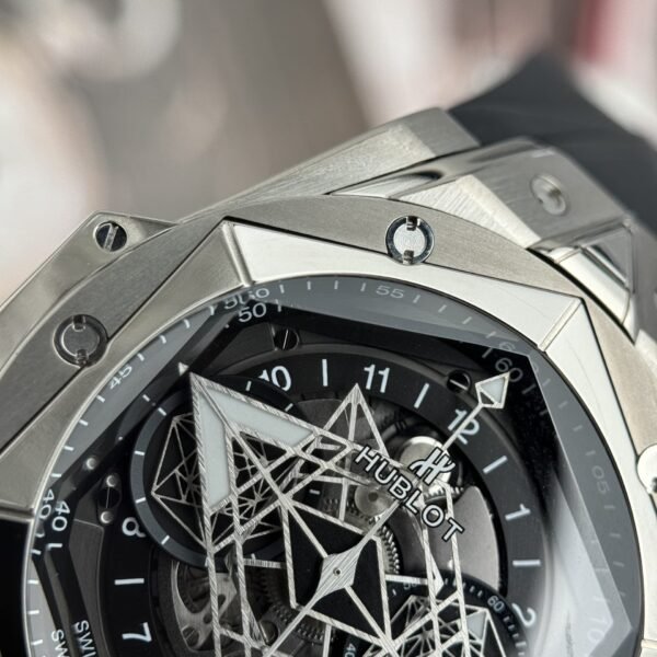 Hublot  Watch Big Bang Sang Bleu II Titanium Black Dial 45mm - Image 6