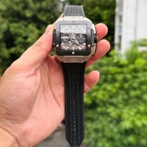 Hublot Watch Big Bang Square Titanium Rubber Strap 42mm