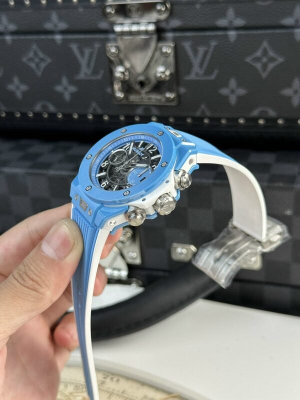 Hublot Watch Big Bang Unico Ceramic Sky Blue 42mm - Image 5