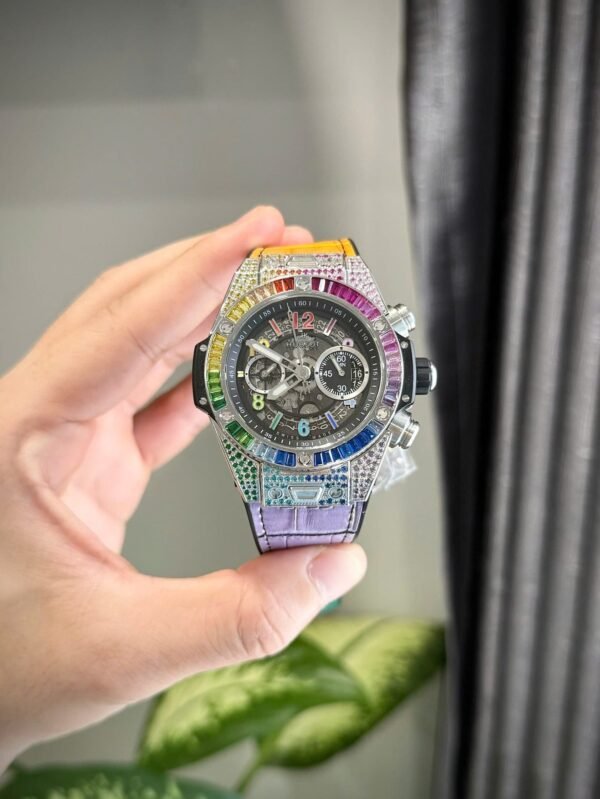 Hublot Big Bang Unico Rainbow Titanium Watch 45mm - Image 3