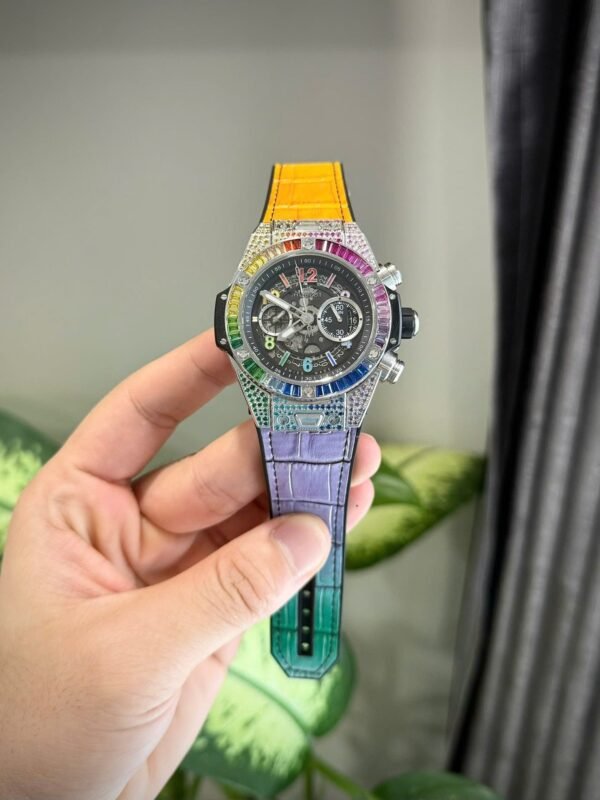 Hublot Big Bang Unico Rainbow Titanium Watch 45mm