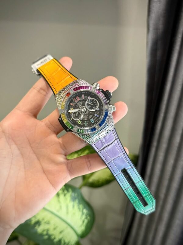 Hublot Big Bang Unico Rainbow Titanium Watch 45mm - Image 2
