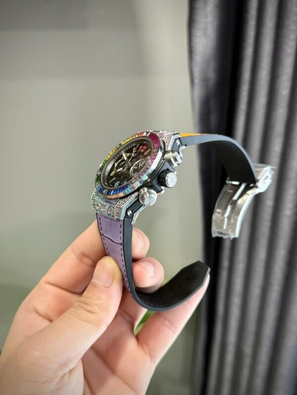 Hublot Big Bang Unico Rainbow Titanium Watch 45mm - Image 6