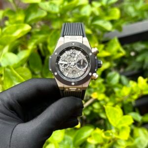 Hublot Big Bang Unico  Watch Black Rubber Strap 44mm