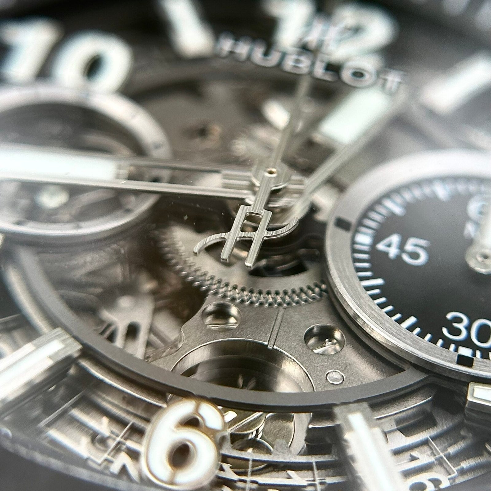 Hublot Big Bang Unico Watch Black Rubber Strap 44mm - Image 5