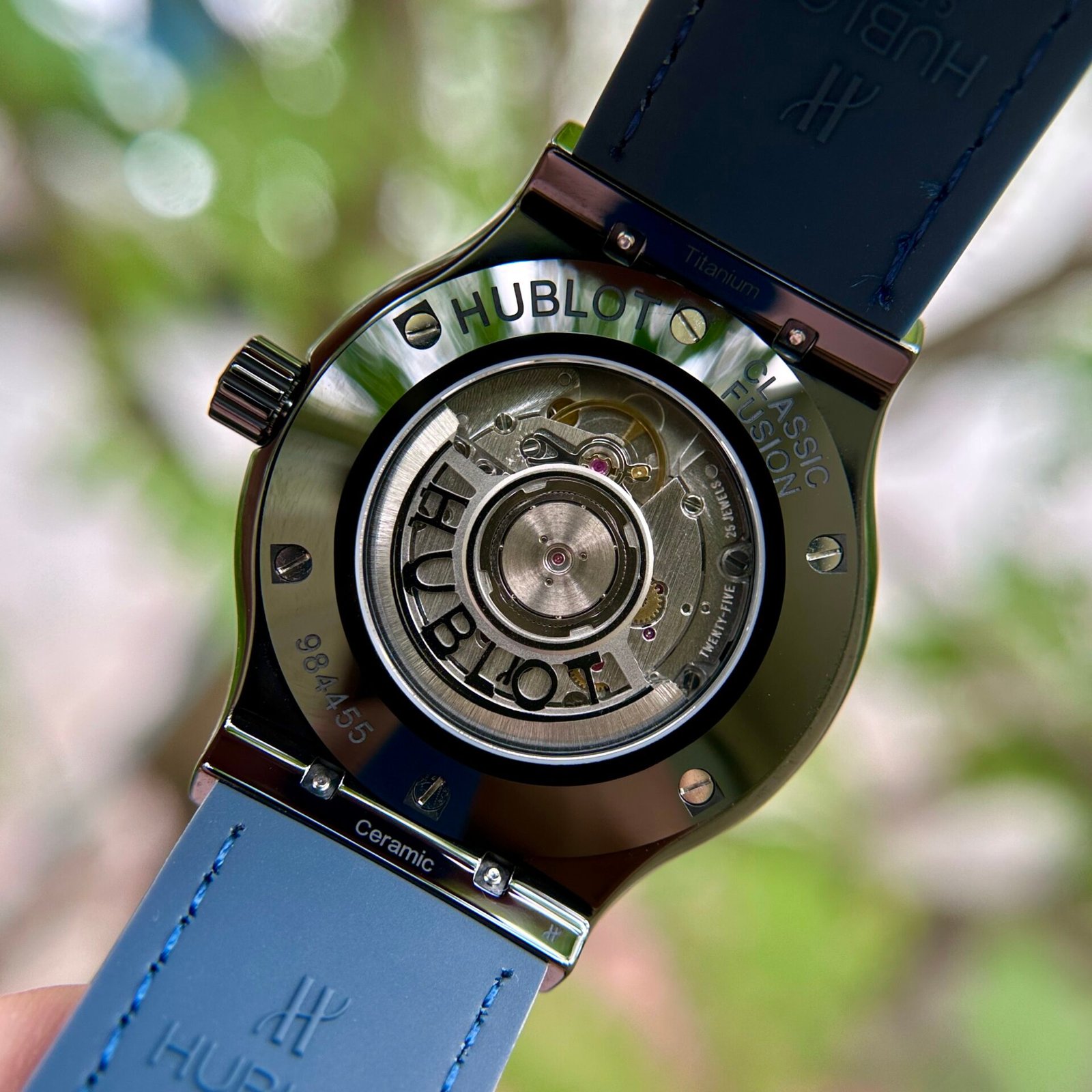 Hublot Classic Fusion Ceramic Blue Watch 42mm - Image 6