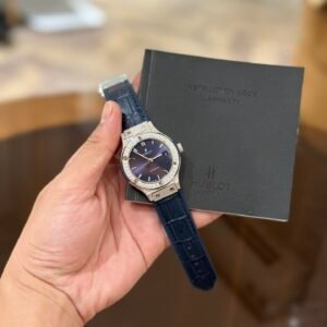 Hublot Classic Fusion Blue Diamond Watch 38mm