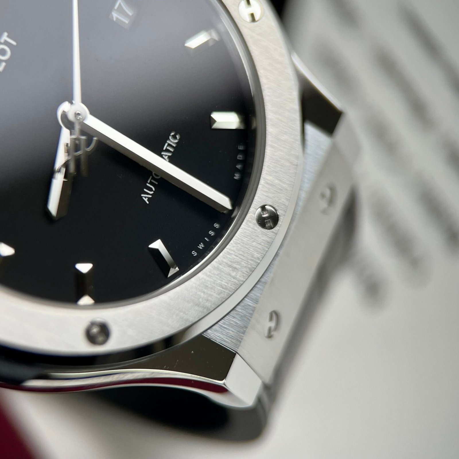 Hublot Watch Classic Fusion Titanium Black Dial 42mm - Image 5
