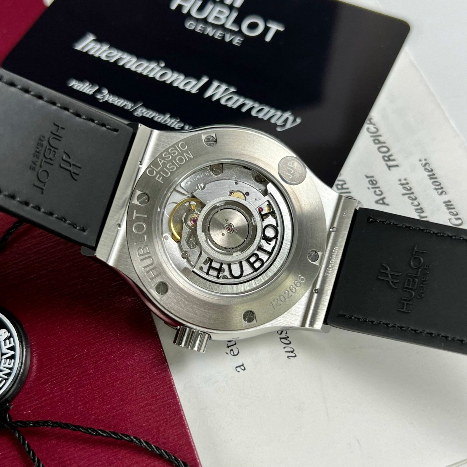 Hublot Watch Classic Fusion Titanium Black Dial 42mm - Image 7