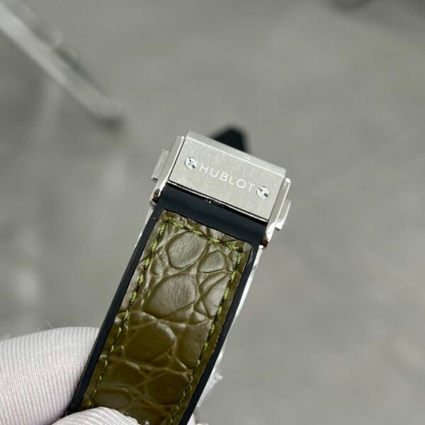 Hublot  Watch Green With Diamond Bezel 38mm - Image 7